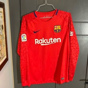 FC Barcelona goalie jersey Nike Large